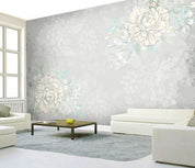 3D Nordic Fresh Flowers Wall Mural Wallpaperpe 128- Jess Art Decoration