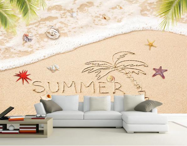 3D Seaside Scenery Wall Mural Wallpaperpe 453- Jess Art Decoration