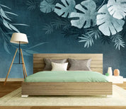 3D Hand Painted Leaves Wall Mural Wallpaper 24- Jess Art Decoration