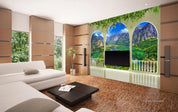 3D Roman Column Landscape Wall Mural Wallpaper 175- Jess Art Decoration