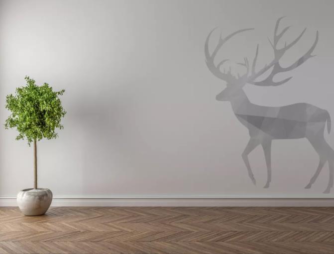 3D Nordic Style Deer Wall Mural Wallpaper 5- Jess Art Decoration