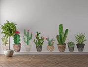 3D Green Cactus Wall Mural Wallpaper 29- Jess Art Decoration