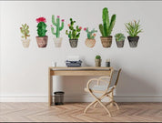 3D Green Cactus Wall Mural Wallpaper 29- Jess Art Decoration