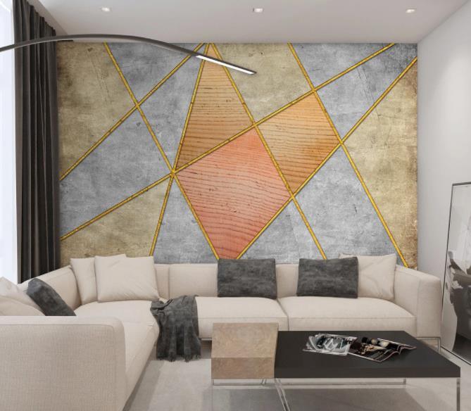 3D Marble Geometric Pattern Wall Mural Wallpaper 78- Jess Art Decoration