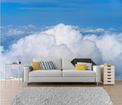 3D Blue Sky White Cloud Wall Mural Wallpaper 99- Jess Art Decoration