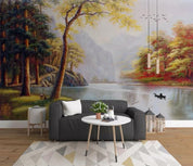 3D Landscape Painting Wall Mural Wallpaper 201- Jess Art Decoration