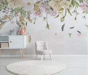 3D Hand Painted Flowers Wall Mural Wallpaper 260- Jess Art Decoration