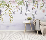 3D Hand Painted Flower Butterfly Wall Mural Wallpaper 262- Jess Art Decoration