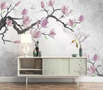 3D Hand Painted Magnolia Wall Mural Wallpaper 14- Jess Art Decoration
