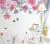 3D Hand Painted Pink Peony Wall Mural Wallpaper 252- Jess Art Decoration
