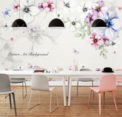 3D Hand Painted Flowers Wall Mural Wallpaper 222- Jess Art Decoration