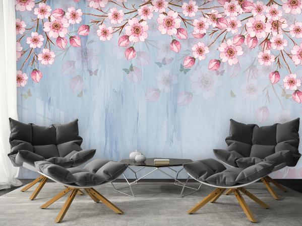 3D Hand Painted Plum Blossom Wall Mural Wallpaper 156- Jess Art Decoration