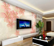3D Hand Painted Flowers Wall Mural Wallpaper 164- Jess Art Decoration
