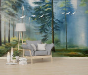 3D Ancient Forest Landscape Wall Mural Wallpaper 132- Jess Art Decoration