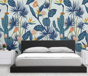 3D Hand Painted Cactus Leaves Wall Mural Wallpaper 17- Jess Art Decoration