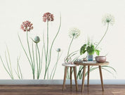 3D Hand Painted Flowers Leaves Wall Mural Wallpaper 231- Jess Art Decoration