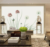 3D Hand Painted Flowers Leaves Wall Mural Wallpaper 231- Jess Art Decoration