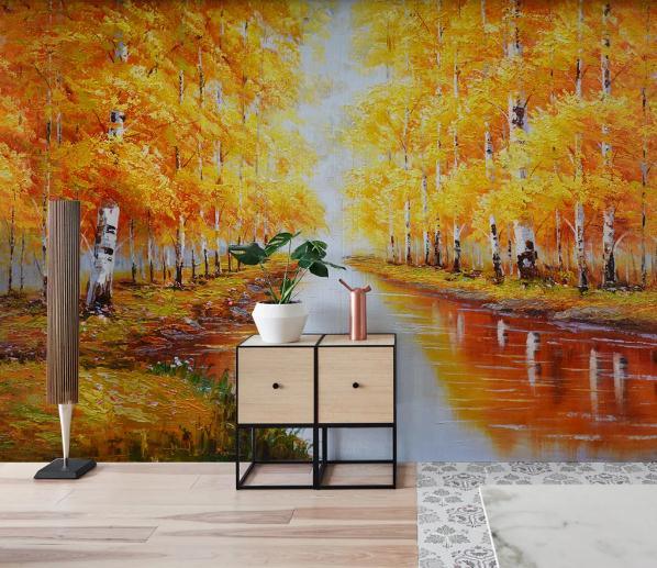 3D Landscape Painting Wall Mural Wallpaper 94- Jess Art Decoration