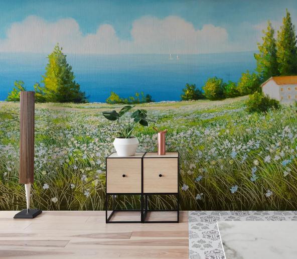 3D Landscape Painting Wall Mural Wallpaper 91- Jess Art Decoration