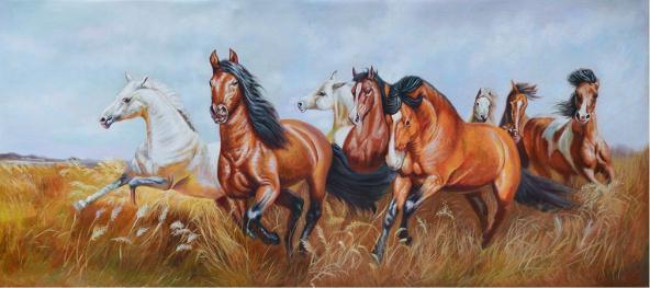 3D Brown Steed Wall Mural Wallpaper 157- Jess Art Decoration