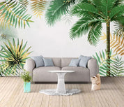 3D Hand Painted Coconut Tree Wall Mural Wallpaper 193- Jess Art Decoration
