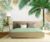 3D Hand Painted Coconut Tree Wall Mural Wallpaper 193- Jess Art Decoration