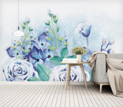 3D Modern Simplicity Flowers Wall Mural Wallpaperpe  75- Jess Art Decoration