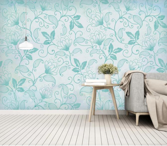 3D Nordic Simplicity Plates Pattern Wall Mural Wallpaperpe 402- Jess Art Decoration