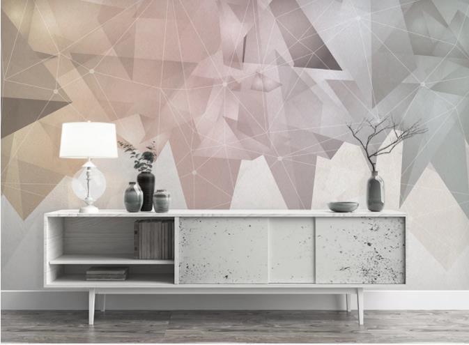 3D Nordic Modern Simplicity Geometry Wall Mural Wallpaperpe  115- Jess Art Decoration