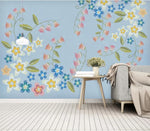 3D Modern Simplicity Retro Flowers Wall Mural Wallpaperpe 309- Jess Art Decoration