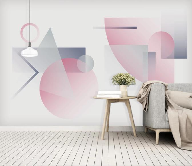 3D Modern Simplicity Geometry Wall Mural Wallpaperpe  64- Jess Art Decoration