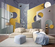 3D Nordic Simplicity Solid Geometry Wall Mural Wallpaperpe  60- Jess Art Decoration