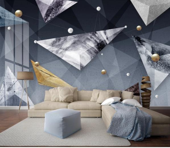 3D Nordic Simplicity Solid Geometry Wall Mural Wallpaperpe  62- Jess Art Decoration