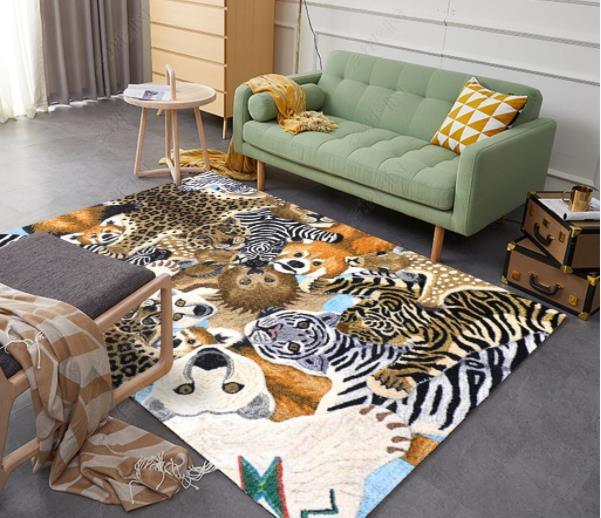 3D Cartoon Animal Non-Slip Rug Mat 126- Jess Art Decoration
