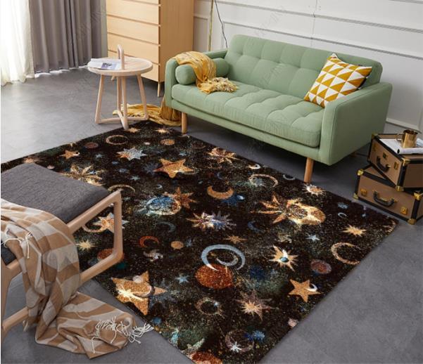 3D Cartoon Space Star Non-Slip Rug Mat 134- Jess Art Decoration