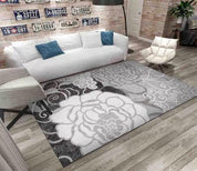 3D Retro Floral Pattern Non-Slip Rug Mat 109- Jess Art Decoration
