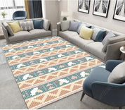 3D Bohemian Geometric Pattern Non-Slip Rug Mat 275- Jess Art Decoration
