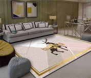 3D Geometric Elk Non-Slip Rug Mat 136- Jess Art Decoration
