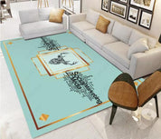3D Green English Elk Non-Slip Rug Mat 151- Jess Art Decoration