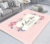3D Pink Flowers Non-Slip Rug Mat 181- Jess Art Decoration