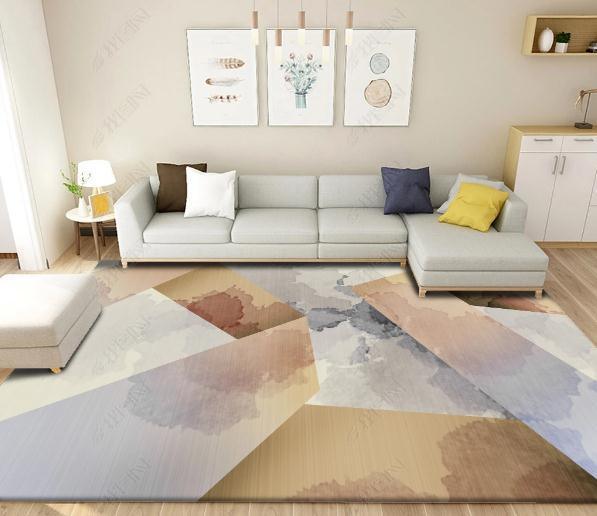 3D Abstract Pink Geometry Non-Slip Rug Mat 197- Jess Art Decoration
