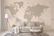 3D World Map Wall Mural Wallpaper 701- Jess Art Decoration