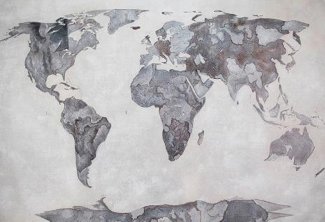 3D World Map Wall Mural Wallpaper 612- Jess Art Decoration