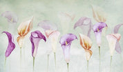 3D Calla Lily Watercolor Wall Mural Wallpaper 293- Jess Art Decoration