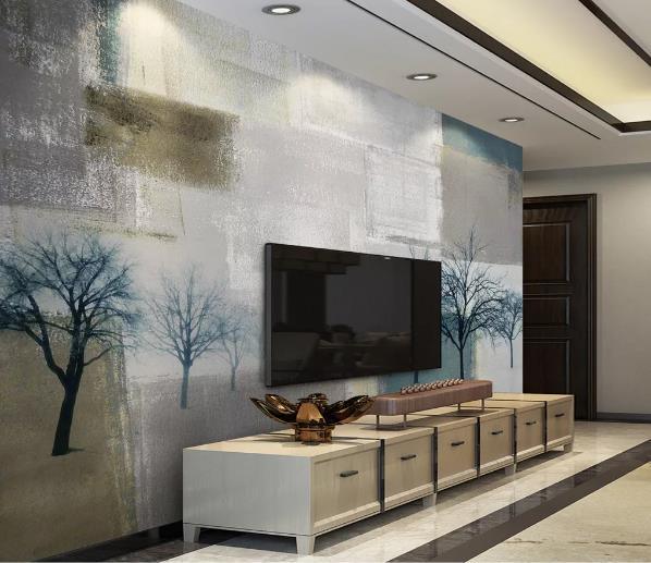 3D Texture Tree Wall Mural Wallpaper 64- Jess Art Decoration