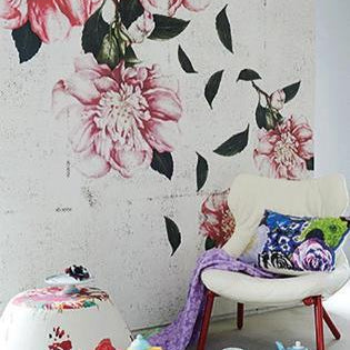 3D Pink Begonia Flowers Wall Mural Wallpaper 03- Jess Art Decoration