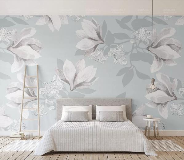 3D Magnolia Wall Mural Wallpaper 60- Jess Art Decoration