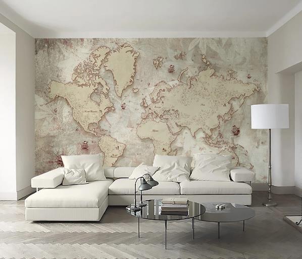 3D World Map Wall Mural Wallpaper 47- Jess Art Decoration