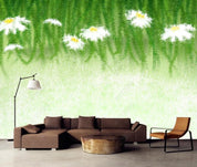 3D Hand-painted  Simplicity Fresh Flowers Wall Mural Wallpaper SWW1323- Jess Art Decoration