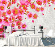 3D Modern Simplicity  Fowers Plum Blossom Wall Mural Wallpaper SWW1375- Jess Art Decoration